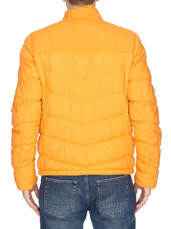 Light orange puffer jacket shop online: WOOLRICH