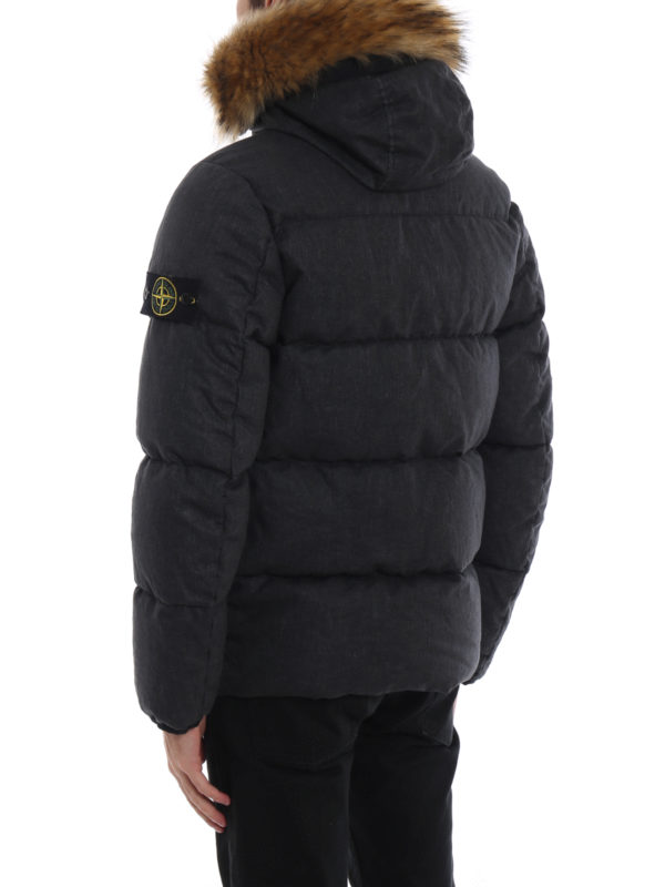 Daunenjacke - Schwarz shop online: STONE ISLAND
