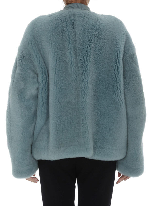 Linus shearling jacket shop online: JIL SANDER