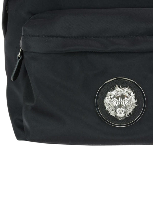 Lion Head nylon backpack shop online: Versus Versace