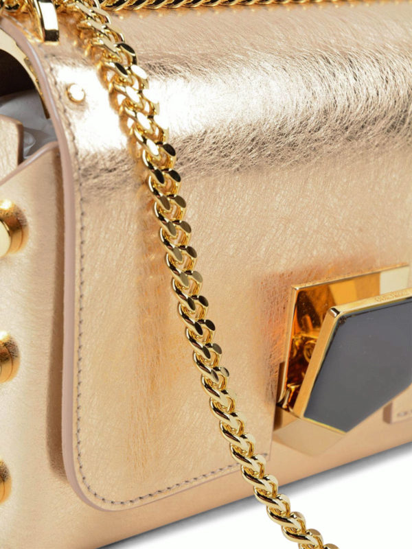 Lockett Petite scraped effect bag shop online: JIMMY CHOO