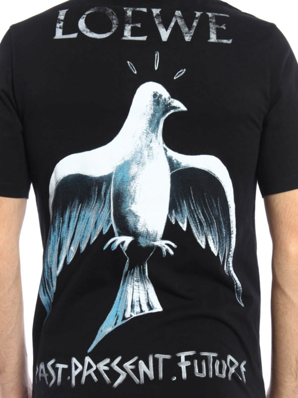 LOEWE buy online Back printed cotton T-shirt
