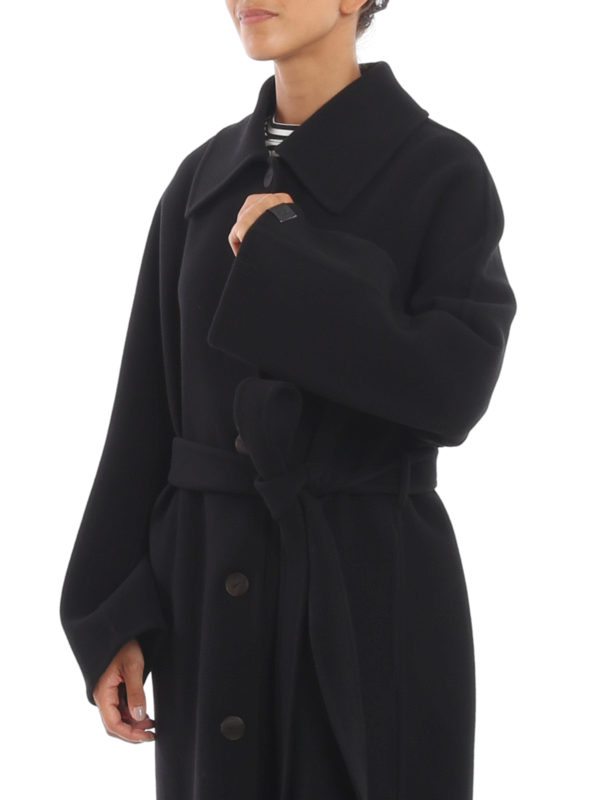 LOEWE buy online ロングコート - 黒