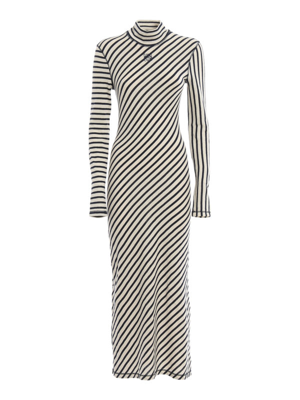 LOEWE: Vestidos largos - Vestido Largo - De Rayas