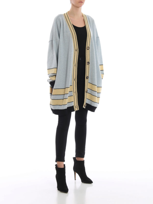 LOEWE: Cardigans online - Cardigan - Hellblau