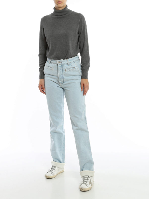 LOEWE: flared jeans online - Denim jeans