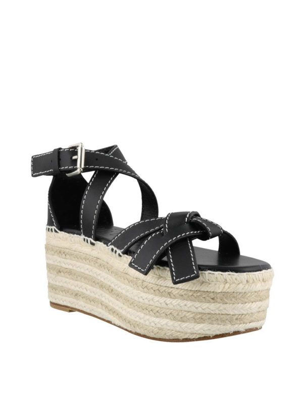 LOEWE: sandals online - Gate wedges