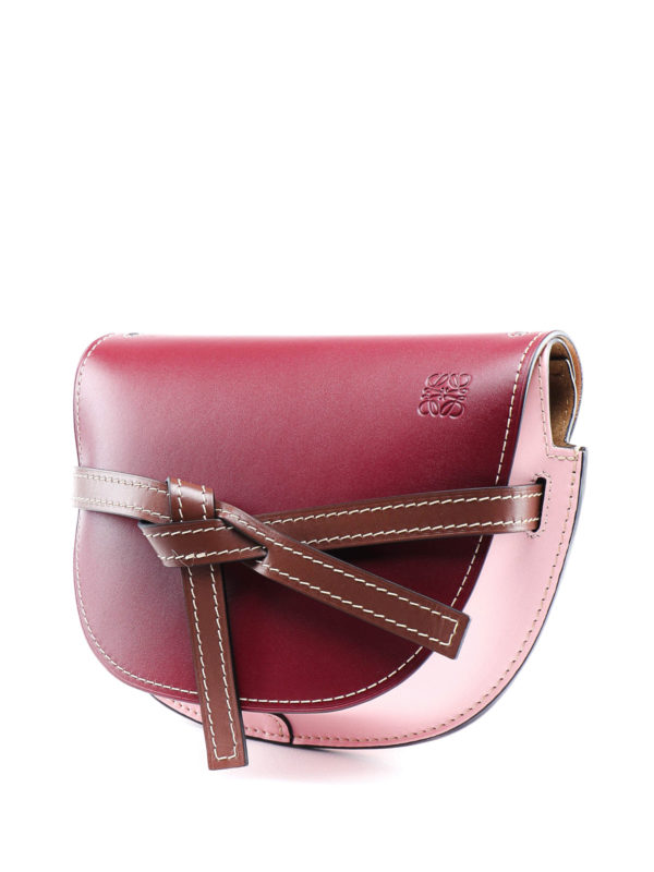 LOEWE: Schultertaschen online - Schultertasche - Bordeaux