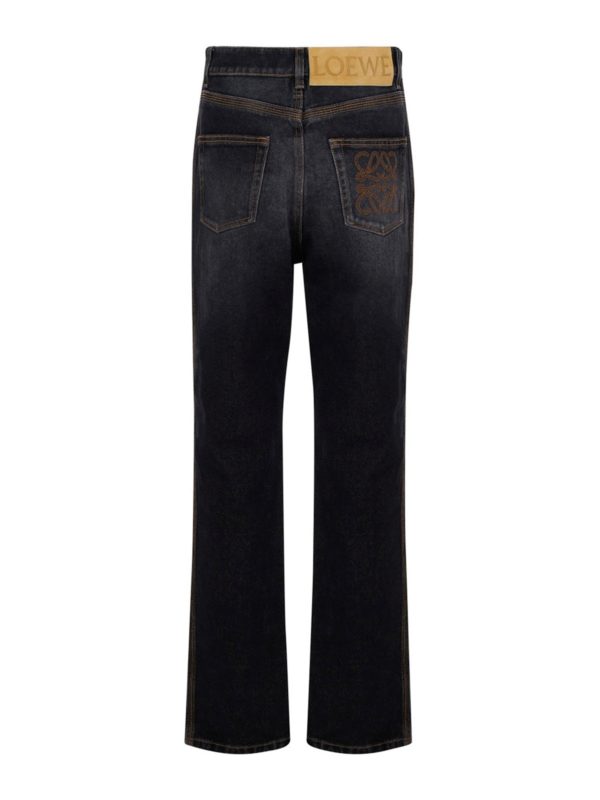 LOEWE: Jeans Rectos online - Vaqueros Rectos - Negro