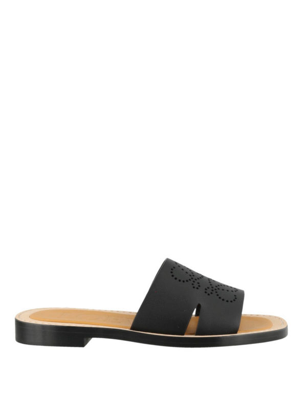 LOEWE: Sandalen - Sandalen - Schwarz