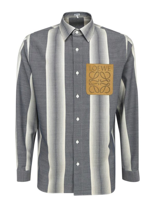 LOEWE: shirts - Striped shirt