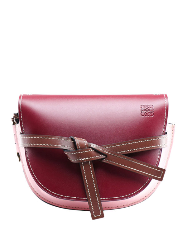 LOEWE: Schultertaschen - Schultertasche - Bordeaux