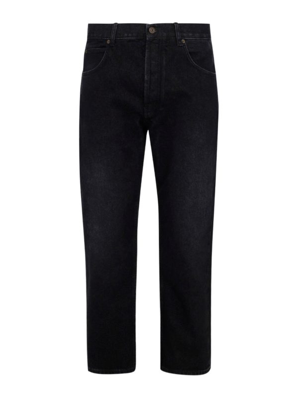 LOEWE: Jeans à jambe droite - Jean Droit - Noir