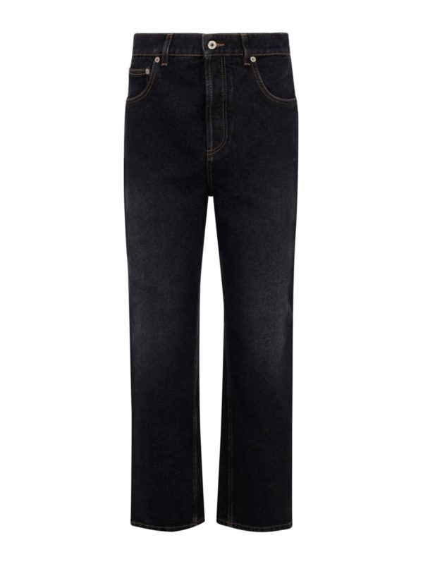 LOEWE: Jeans Rectos - Vaqueros Rectos - Negro