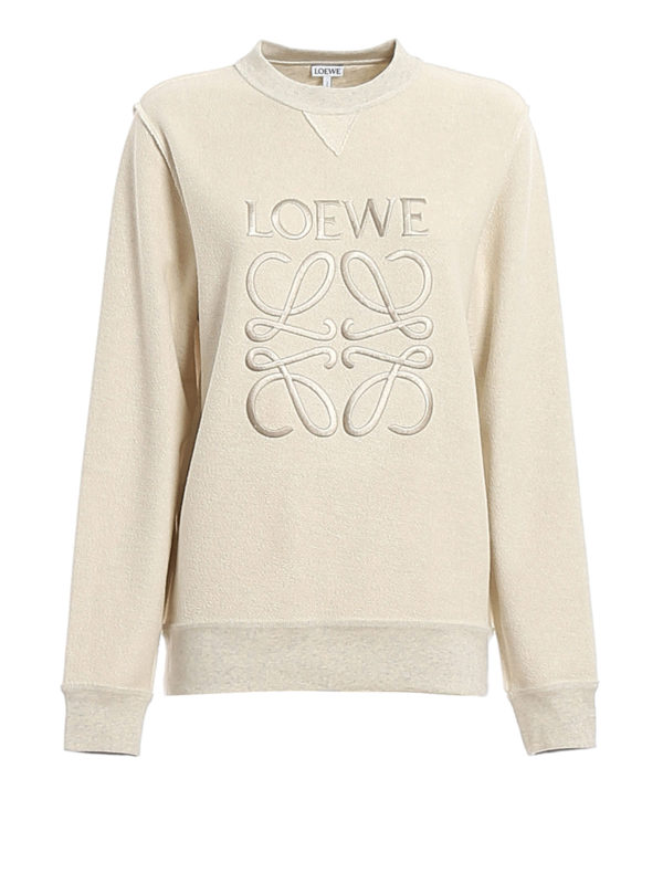 LOEWE: Sweatshirts und Pullover - Sweatshirt - Hellbeige