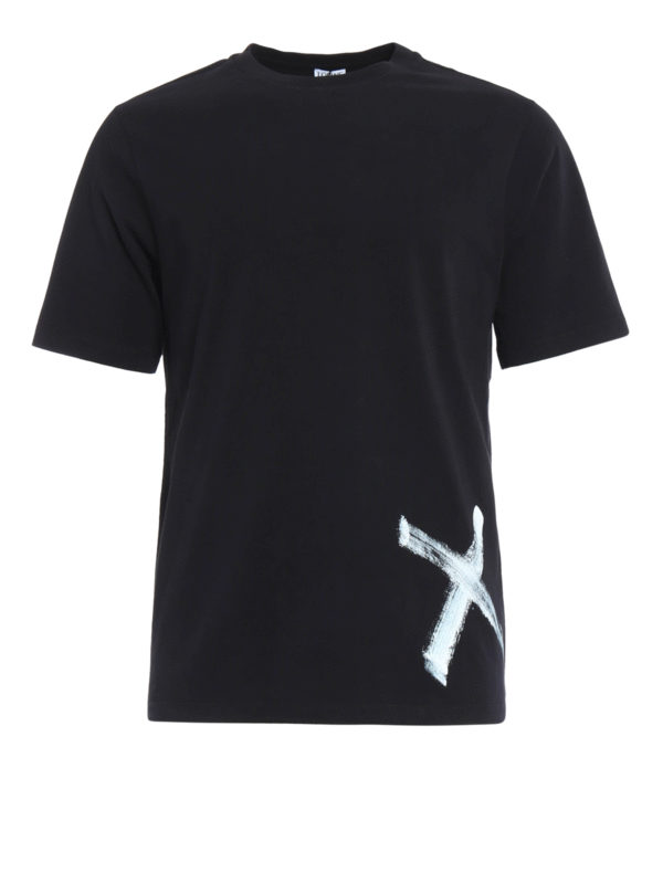 LOEWE: t-shirts - Back printed cotton T-shirt