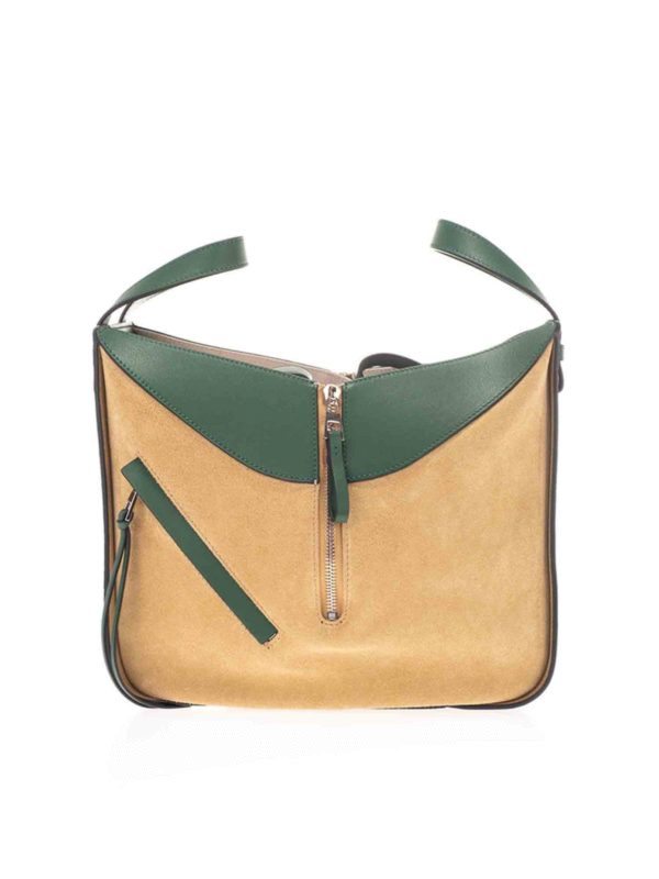 LOEWE: totes bags - Small Hammock bag in multicolor