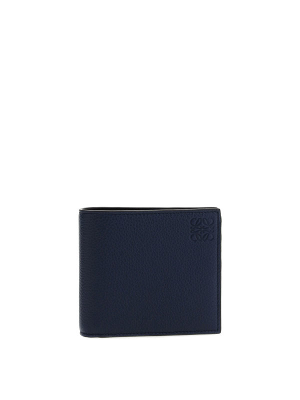 LOEWE: wallets & purses - Grainy leather bi-fold wallet
