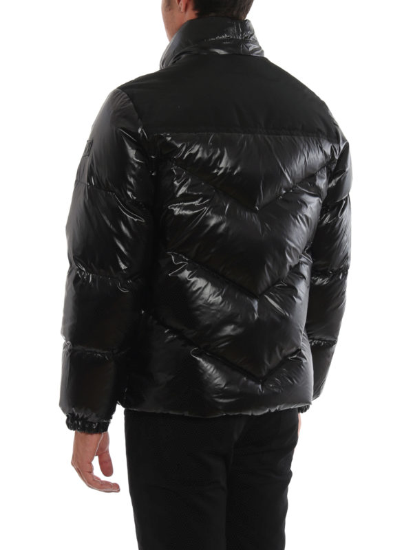 Logo Arctic black puffer jacket shop online: WOOLRICH