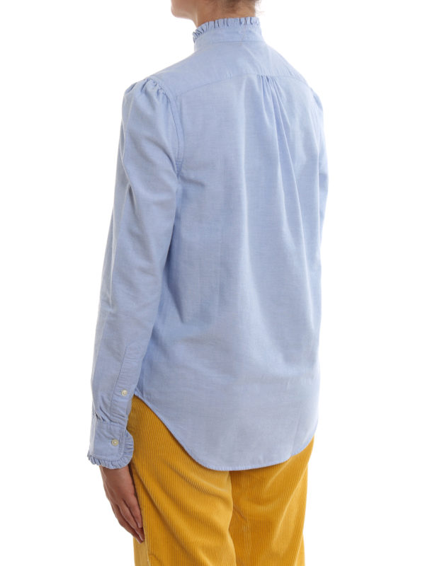 Logo brooch shirt shop online: POLO RALPH LAUREN