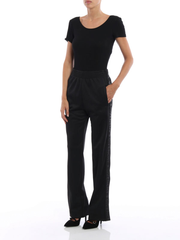 Logo detailed jogging pants shop online: GIVENCHY