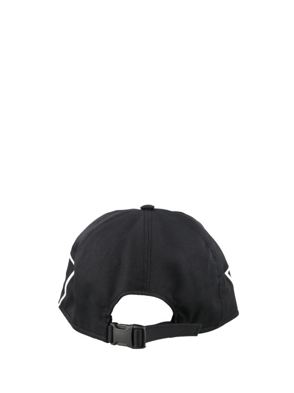 Logo embroidery black cap shop online: m.s.g.m.