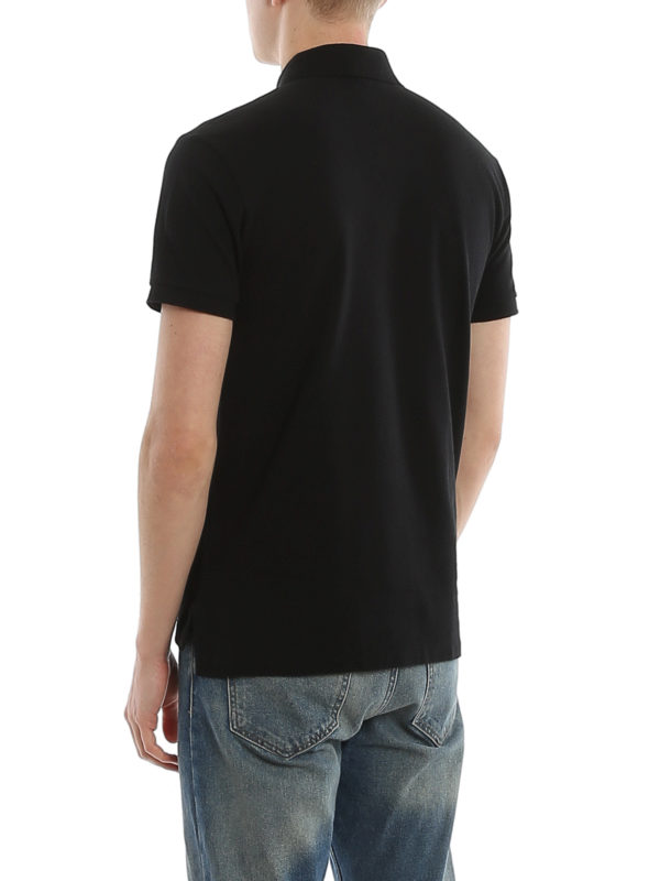 Logo embroidery pique polo shirt shop online: POLO RALPH LAUREN