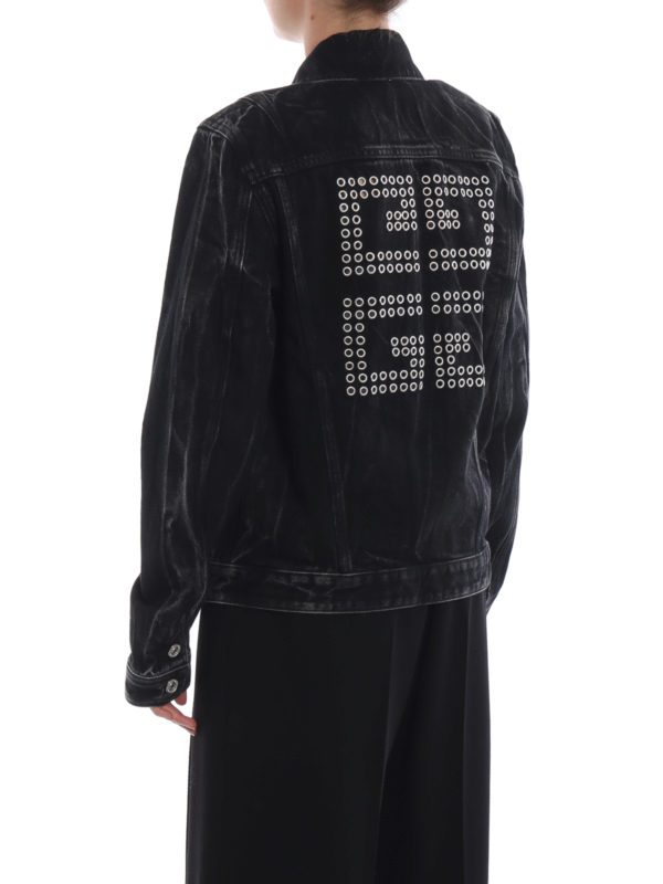 Jeansjacke - Schwarz shop online: GIVENCHY