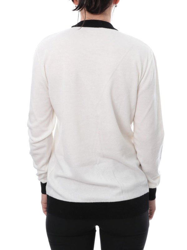 Suéter Cuello Redondo - Blanco shop online: Balmain