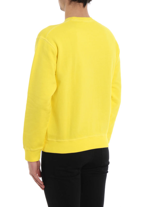 Sweatshirt - Gelb shop online: DSQUARED2