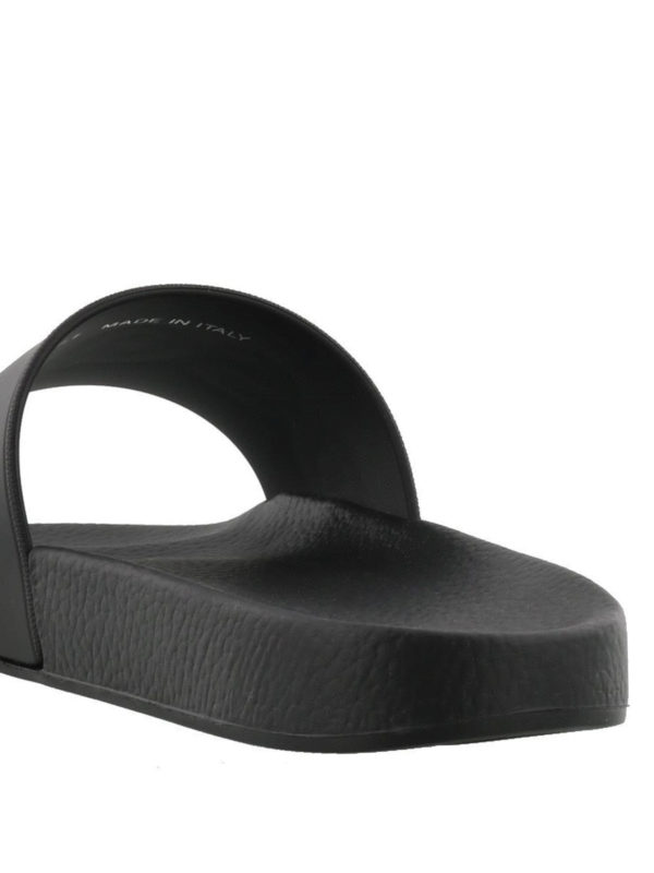 Logo pool slide flip flops shop online: DSQUARED2