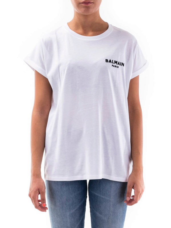 Camiseta - Blanco shop online: Balmain