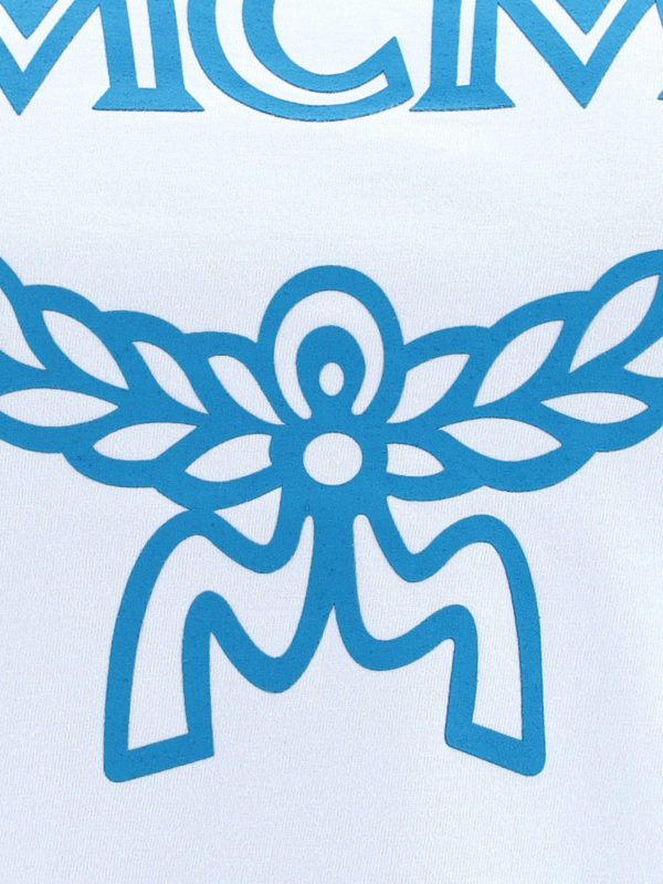 Logo print T-shirt shop online: MCM