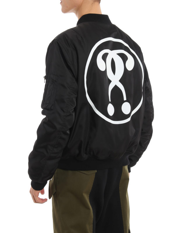 Bomber - Noir shop online: MOSCHINO
