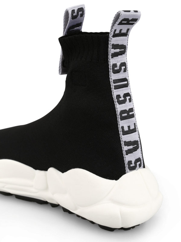 Logo sock sneakers shop online: Versus Versace