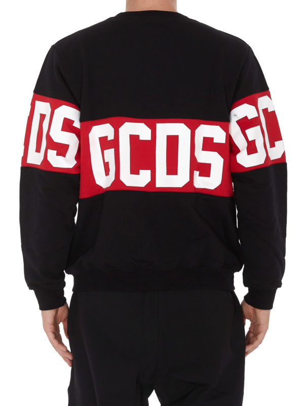 Felpa con logo shop online: GCDS