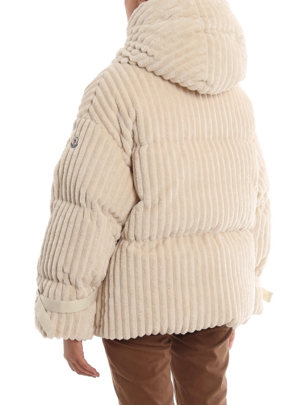 Loire fur effect puffer jacket shop online: MONCLER