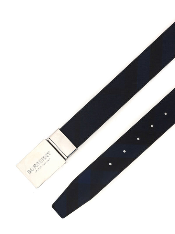 London check patterned belt shop online: BURBERRY