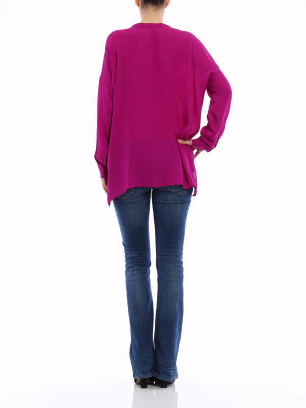 Camicia in seta manica lunga shop online: ETRO