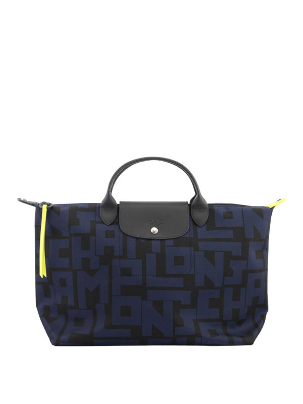 LONGCHAMP: Handtaschen - Shopper - Blau
