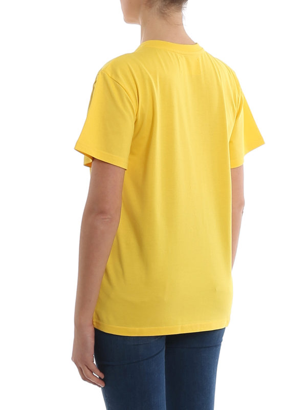 T-Shirt - Gelb shop online: ALBERTA FERRETTI