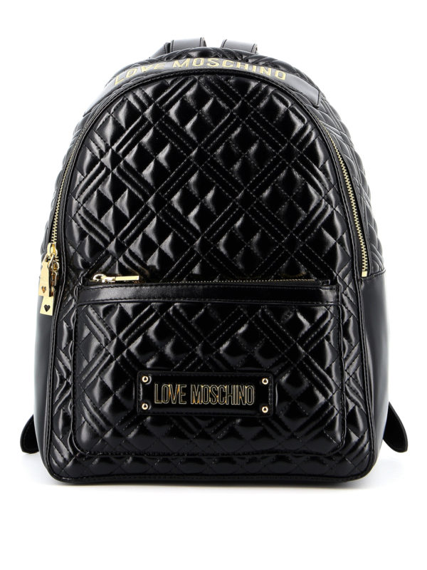 LOVE MOSCHINO: backpacks - Matelassé backpack