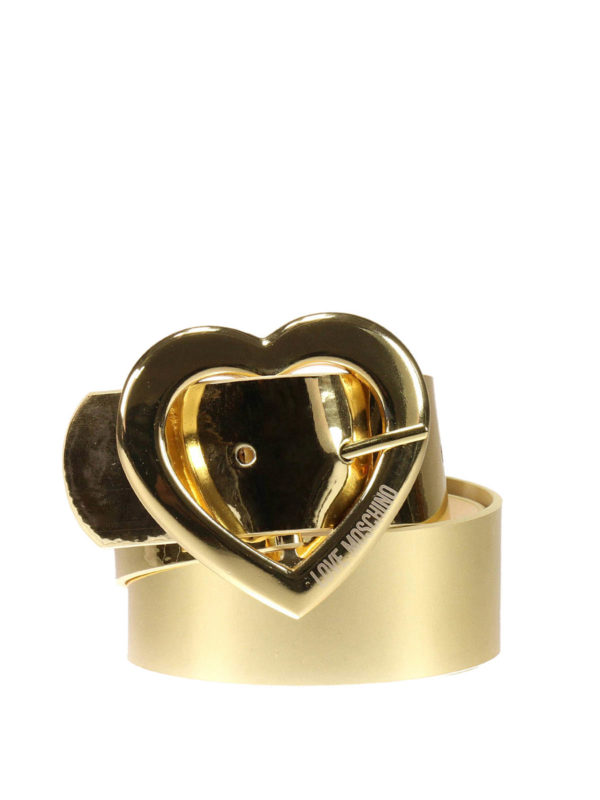 LOVE MOSCHINO: Gürtel - Gürtel Fur Damen - Gold