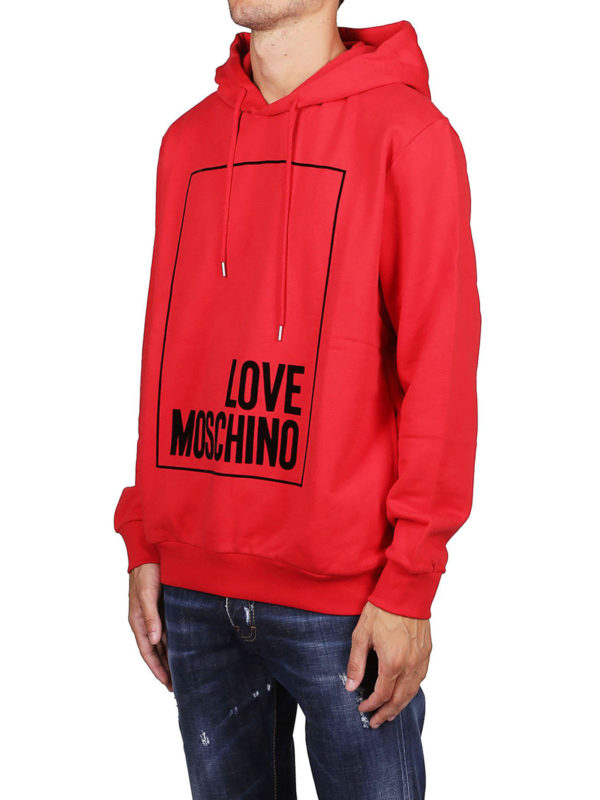 LOVE MOSCHINO: Sweatshirts und Pullover online - Sweatshirt - Rot