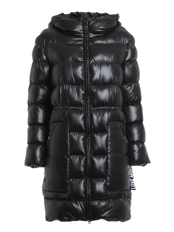 ダウンジャケット・コート MOSCHINO Women Bubble Jackets A0609 82181516 Black moschino-black-all-over-puffer