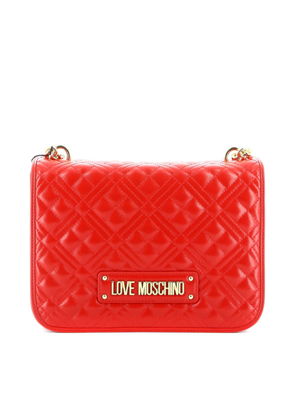 Love Moschino Borsa a spalla trapuntata con logo JC4000PP1ALA0500