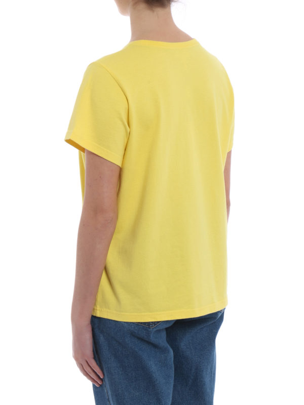 T-Shirt - Gelb shop online: MARC JACOBS