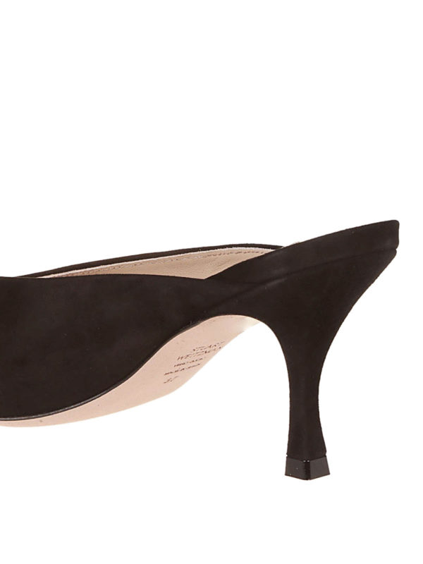 Lulah suede mules shop online: Stuart Weitzman