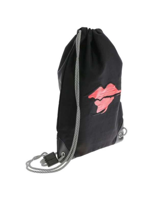 Lulu Guinness: backpacks online - Delphine Beauty Spot Bag in black