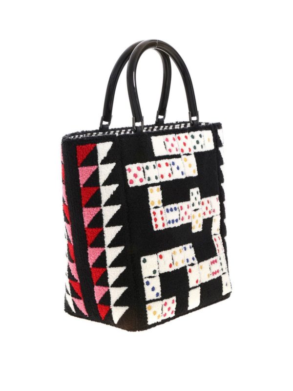 Lulu Guinness: Sacs à main online - Sac Cabas - Noir